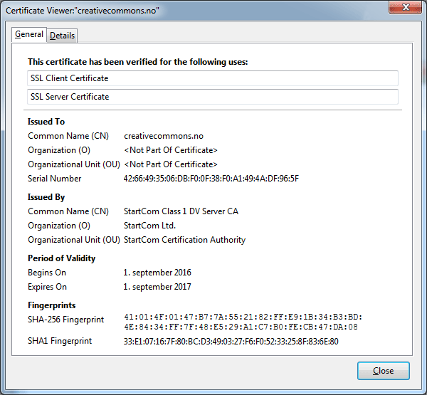 DV (Domain Validation) SSL