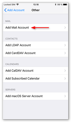 iOS ve Android İçin IMAP Kurulumu