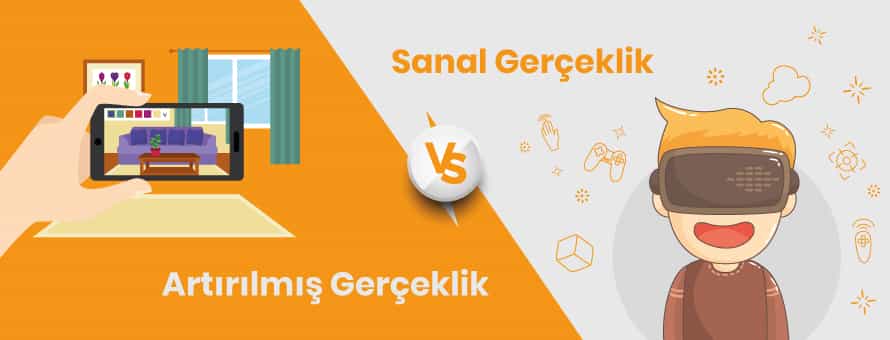 Artırılmış Gerçeklik vs Sanal Gerçeklik Artırılmış Gerçeklik vs Sanal Gerçeklik