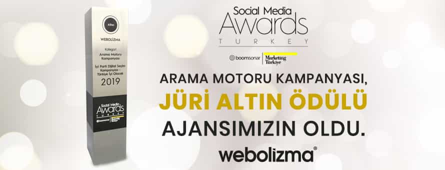 Social Media Awards ve Altın Ödül Social Media Awards ve Altın Ödül