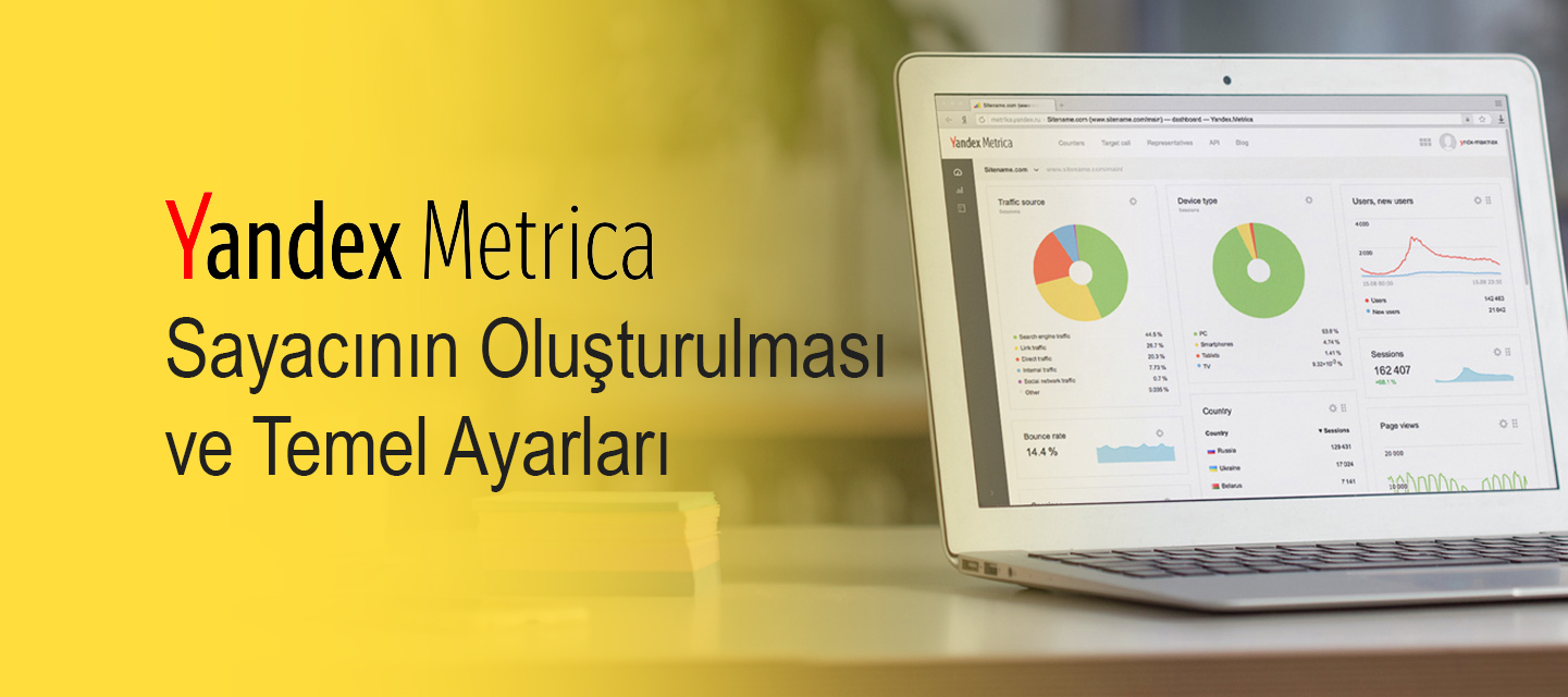 Yandex Metrica Sayacının Oluşturulması ve Temel Ayarları Yandex Metrica Sayacının Oluşturulması ve Temel Ayarları