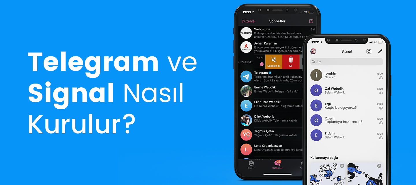 Telegram ve Signal Nasıl Kurulur Telegram ve Signal Nasıl Kurulur